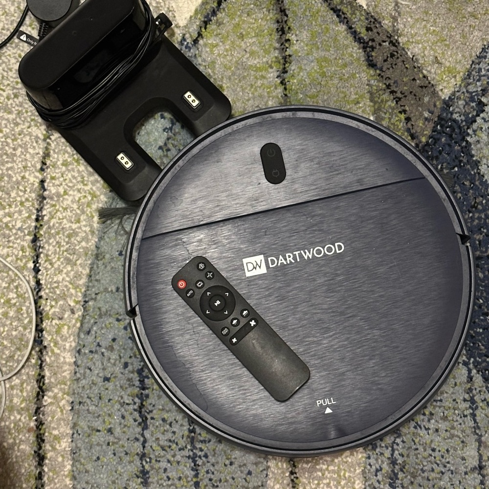 DartWood Robot Vacuum and Mop! - Navy Blue
